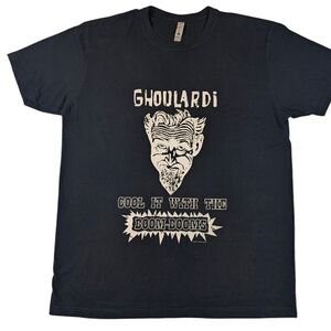 Next Level Apparel Ghoulardi Cool It With The Boom-Booms cotton T-shirt. Large.